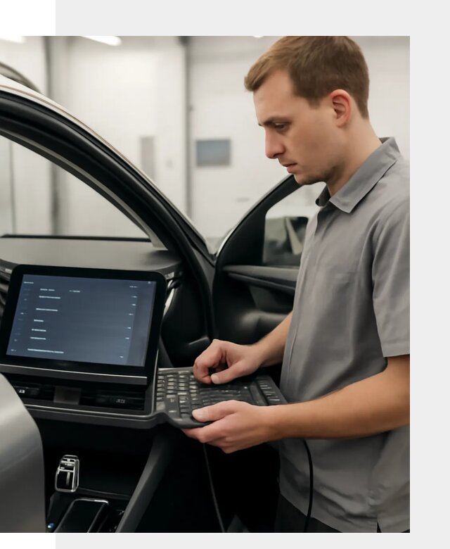 Русификация мультимедиа автомобилей Lynk Co в Михайловке
