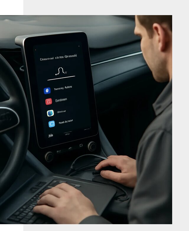 Установка приложений Lynk Co на автомобиль в Михайловке